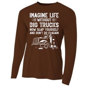 Funny Trucker Cooling Performance Long Sleeve Crew