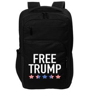 Free Trump, Free Donald Trump 2024 Impact Tech Backpack