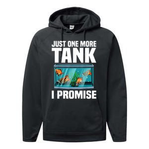 Fish Tank Fishkeeping Performance Fleece Hoodie