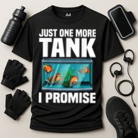 Fish Tank Fishkeeping Cooling Performance Crew T-Shirt