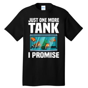 Fish Tank Fishkeeping Tall T-Shirt