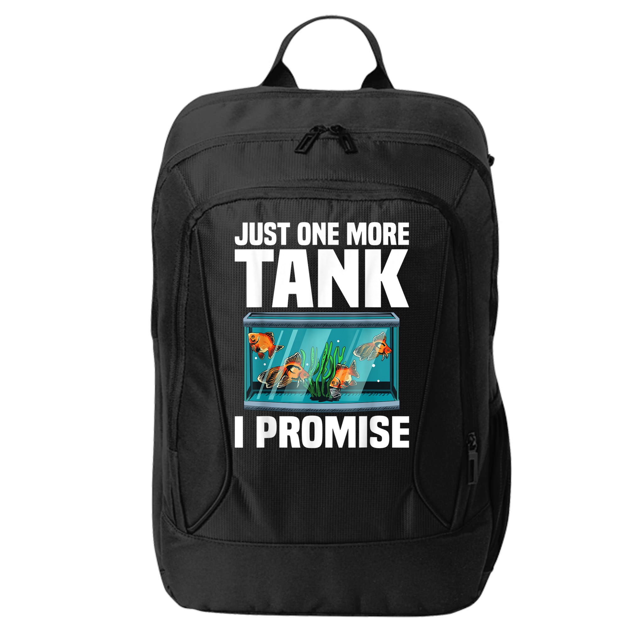 Fish Tank Fishkeeping City Backpack