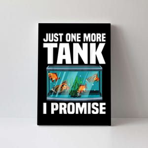 Fish Tank Fishkeeping Canvas