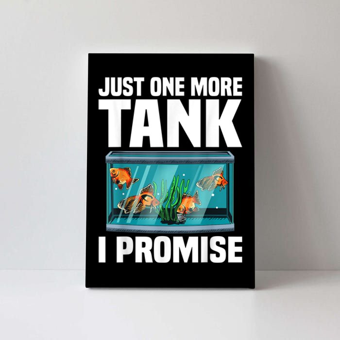 Fish Tank Fishkeeping Canvas