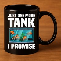 Fish Tank Fishkeeping 11oz C Handle Ceramic Mug