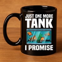 Fish Tank Fishkeeping 11oz C Handle Ceramic Mug