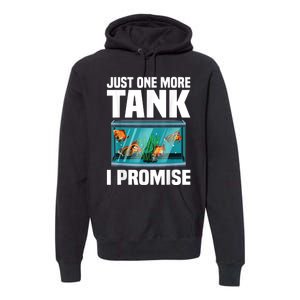 Fish Tank Fishkeeping Premium Hoodie