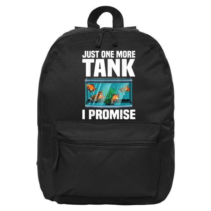 Fish Tank Fishkeeping 16 in Basic Backpack