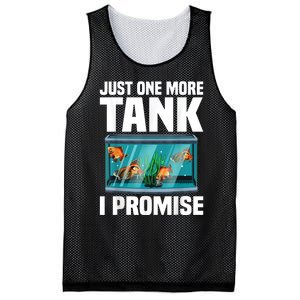 Fish Tank Fishkeeping Mesh Reversible Basketball Jersey Tank