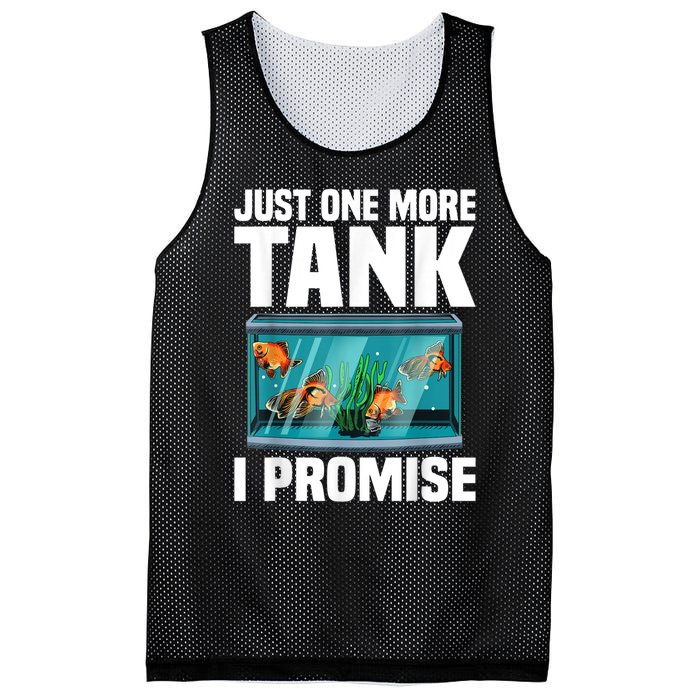 Fish Tank Fishkeeping Mesh Reversible Basketball Jersey Tank