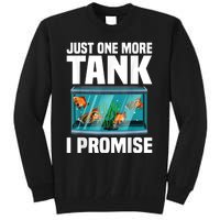 Fish Tank Fishkeeping Tall Sweatshirt