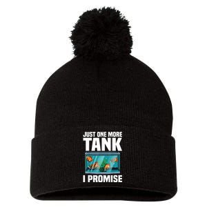 Fish Tank Fishkeeping Pom Pom 12in Knit Beanie