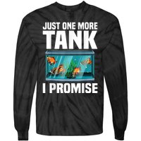 Fish Tank Fishkeeping Tie-Dye Long Sleeve Shirt