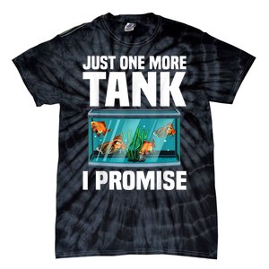 Fish Tank Fishkeeping Tie-Dye T-Shirt