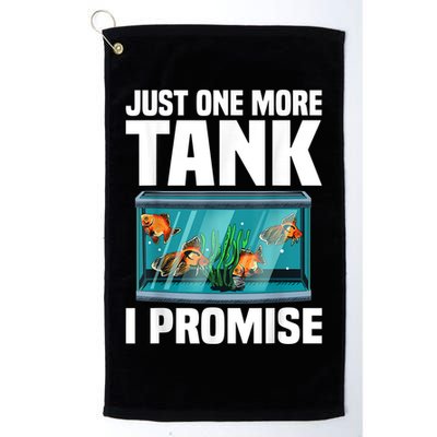 Fish Tank Fishkeeping Golf Towel