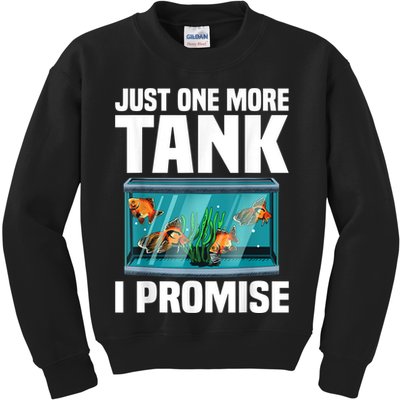 Fish Tank Fishkeeping Kids Sweatshirt