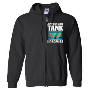 Fish Tank Fishkeeping Full Zip Hoodie