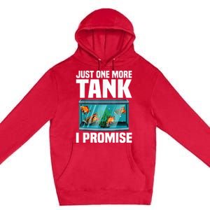 Fish Tank Fishkeeping Premium Pullover Hoodie