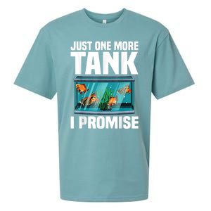 Fish Tank Fishkeeping Sueded Cloud Jersey T-Shirt