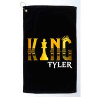 Funny Tyler First Name Cute Gift King Tyler Gift Golf Towel