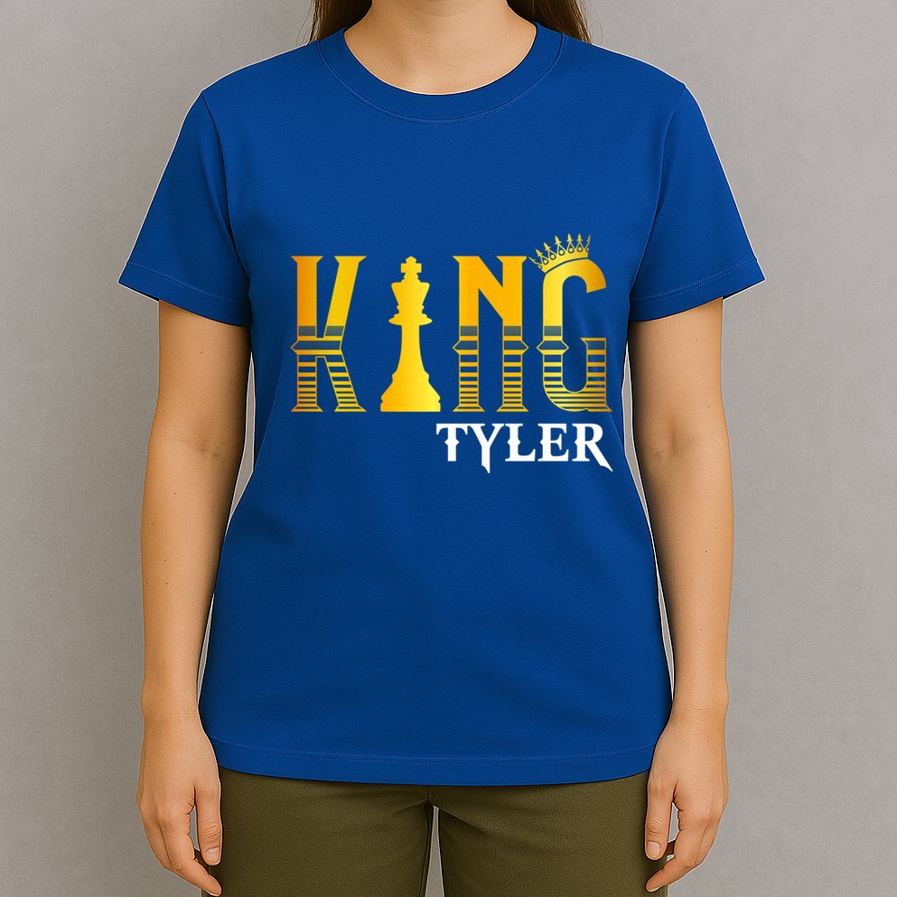 Funny Tyler First Name Cute Gift King Tyler Gift T-Shirt