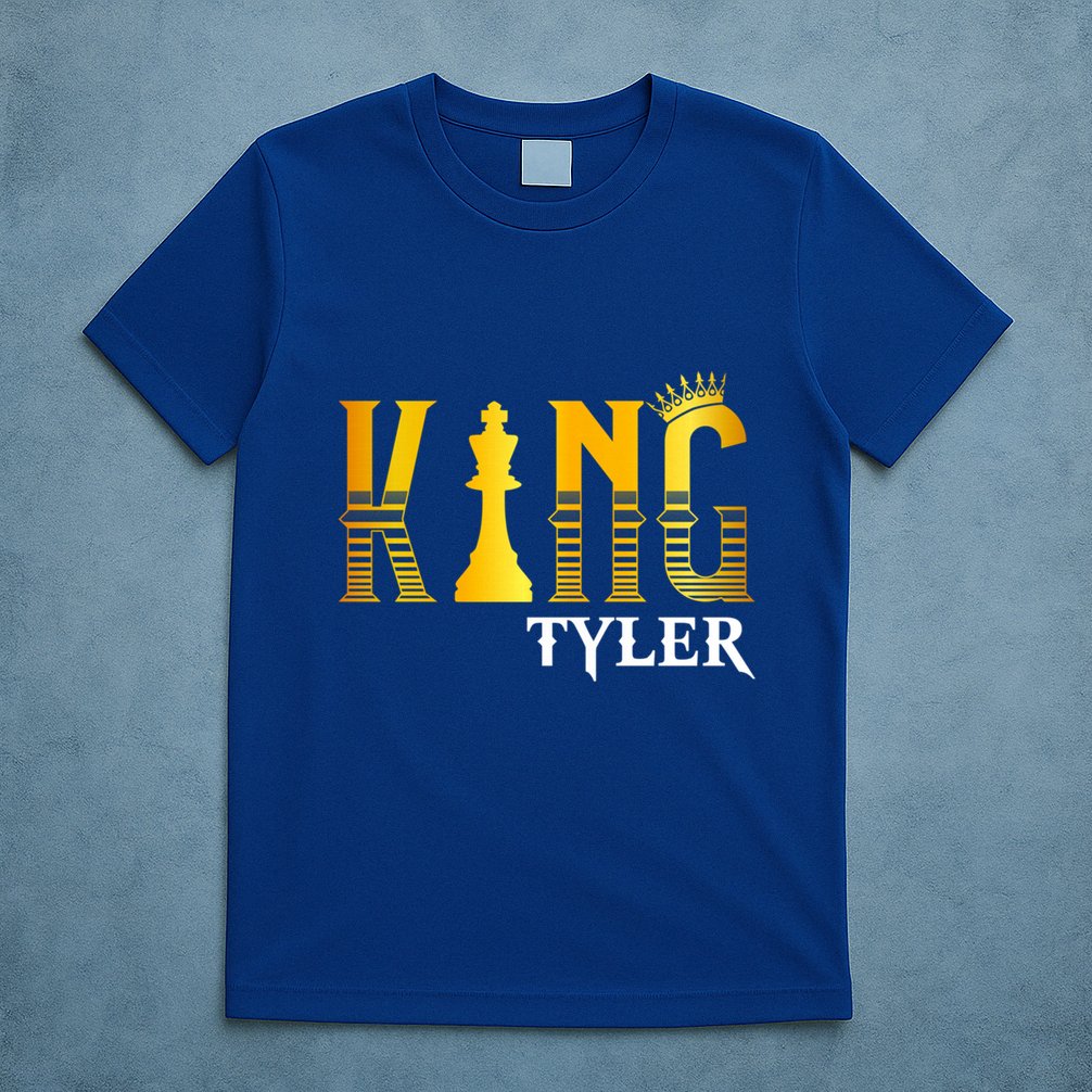 Funny Tyler First Name Cute Gift King Tyler Gift T-Shirt