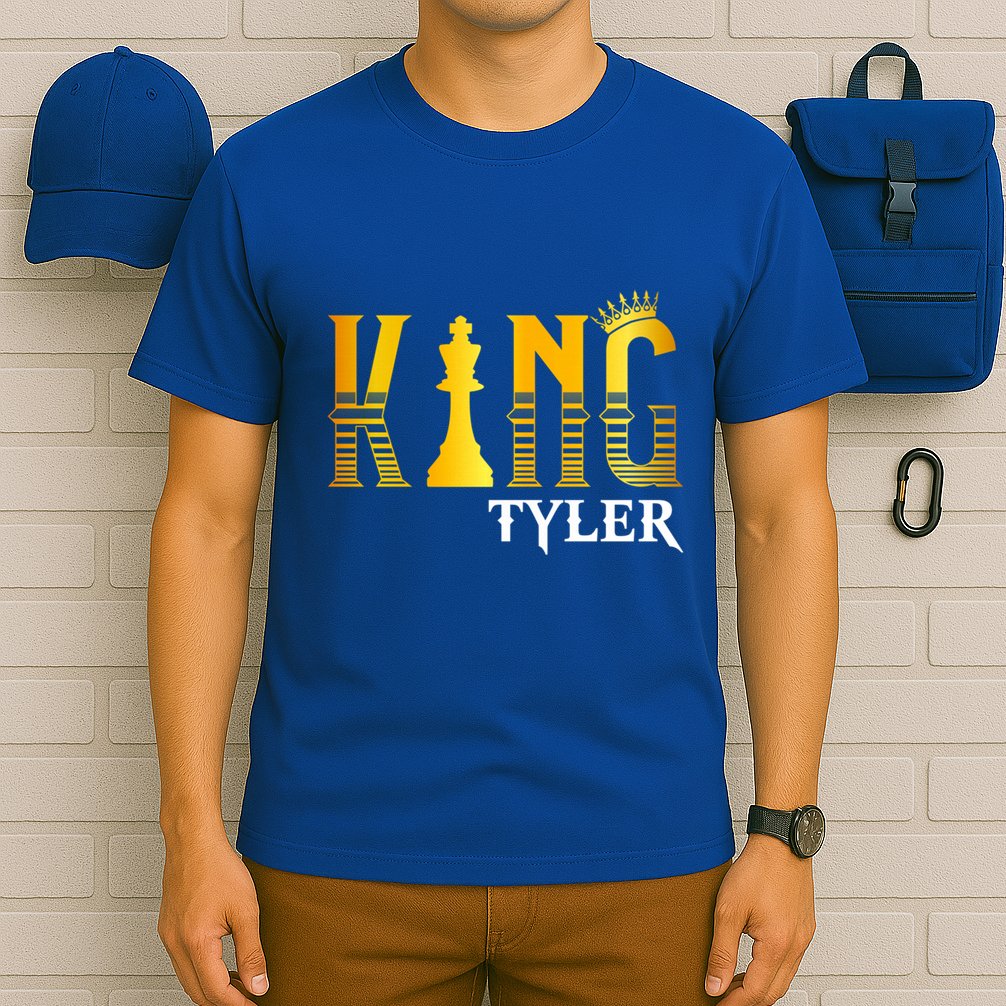 Funny Tyler First Name Cute Gift King Tyler Gift T-Shirt