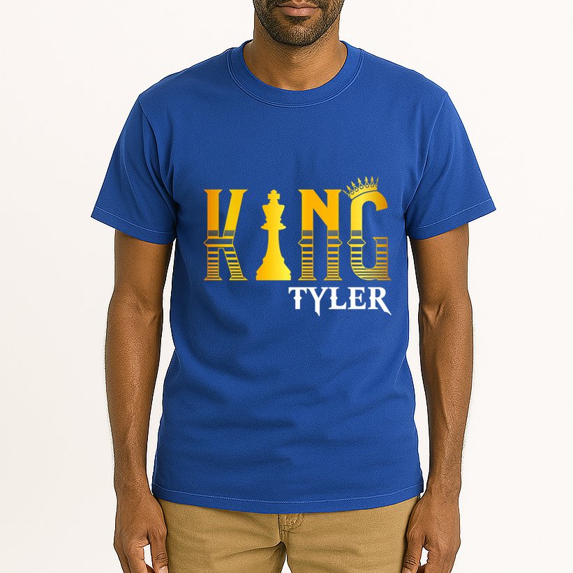 Funny Tyler First Name Cute Gift King Tyler Gift Tall T-Shirt
