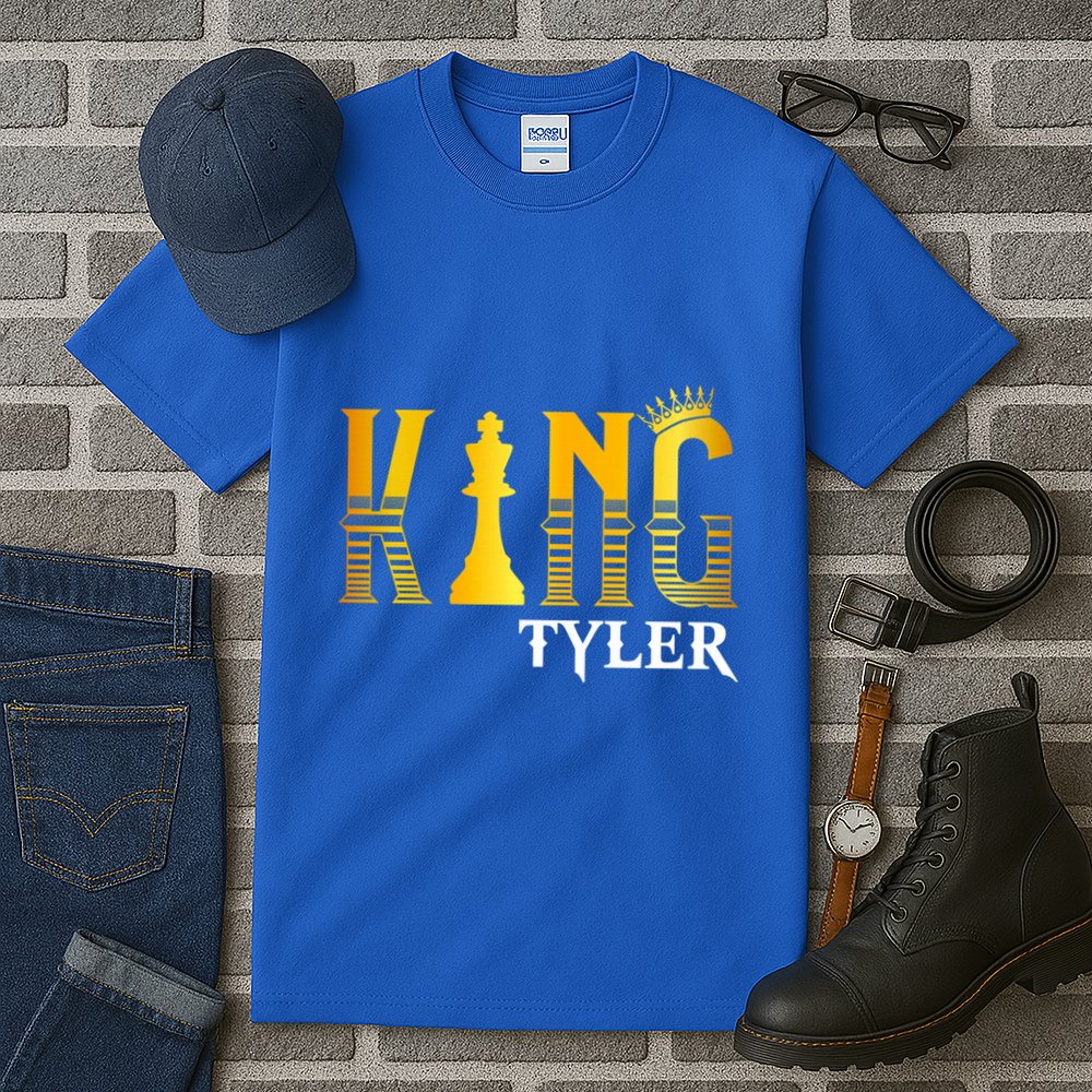 Funny Tyler First Name Cute Gift King Tyler Gift Tall T-Shirt