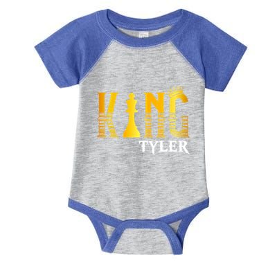 Funny Tyler First Name Cute Gift King Tyler Gift Infant Baby Jersey Bodysuit