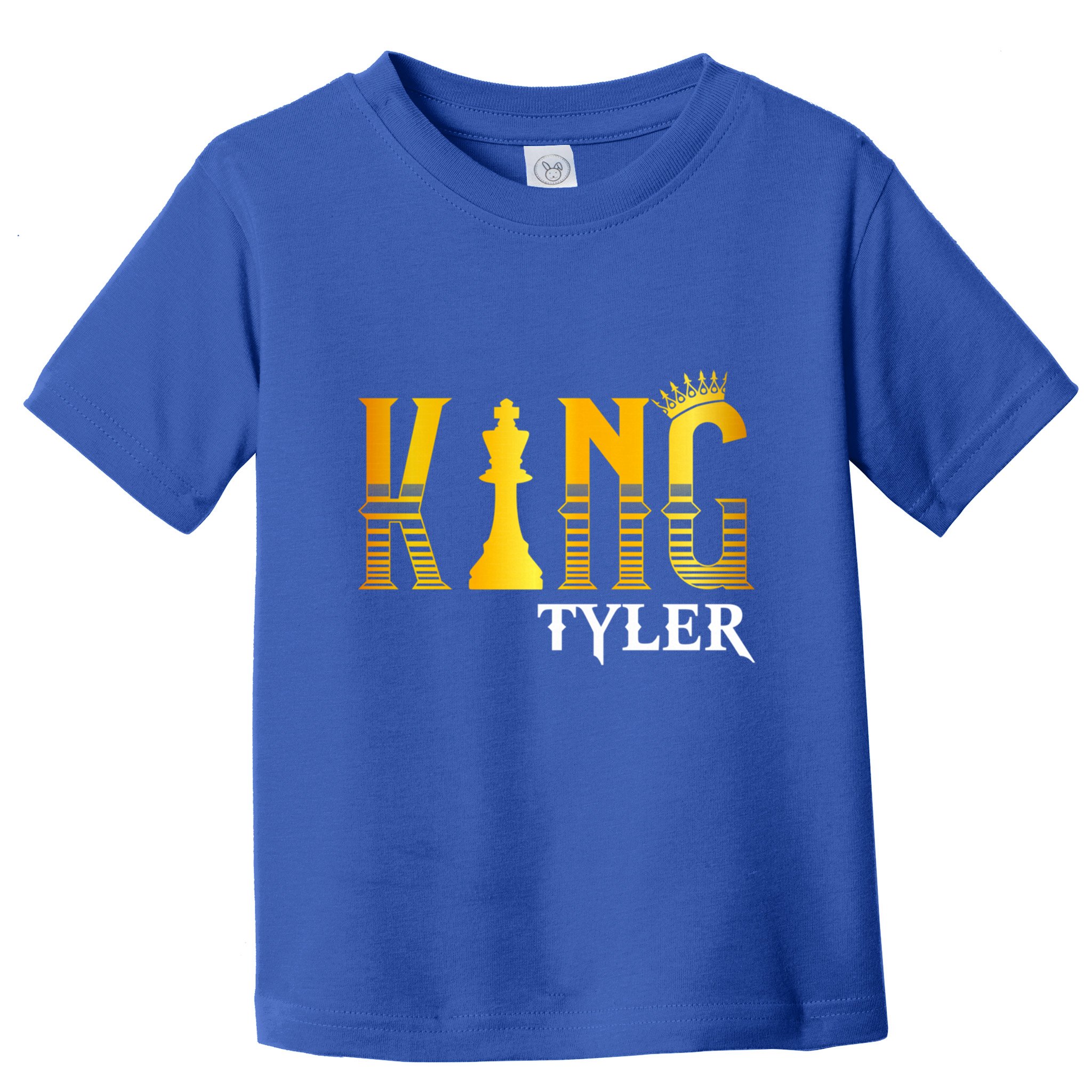 Funny Tyler First Name Cute Gift King Tyler Gift Toddler T-Shirt