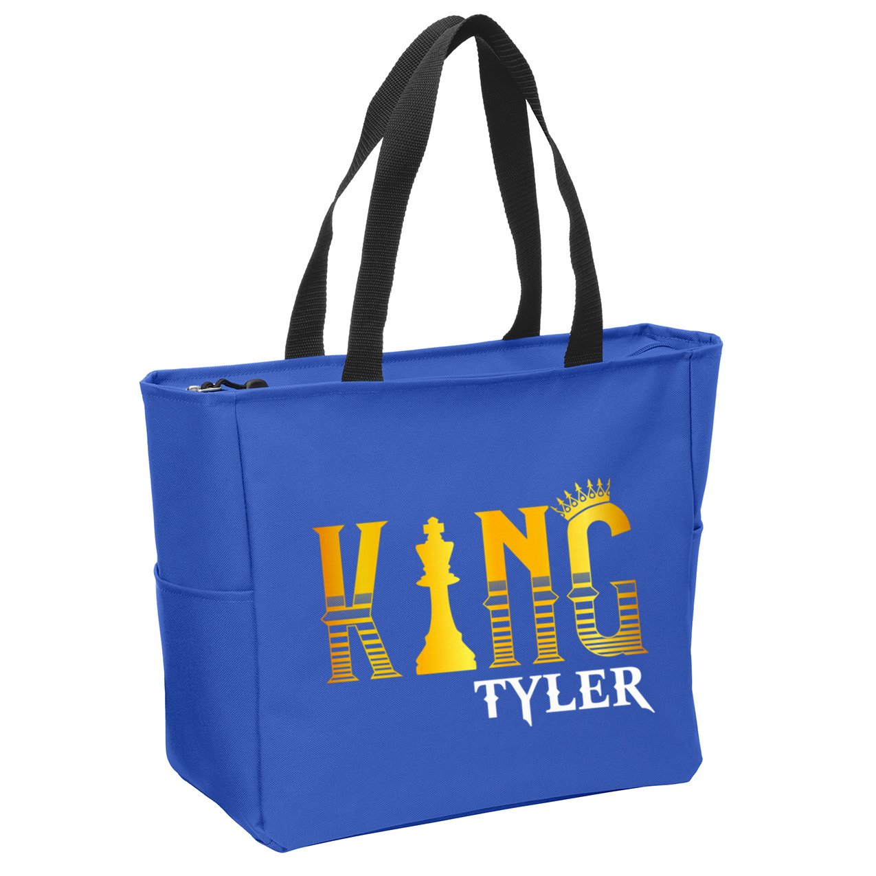 Funny Tyler First Name Cute Gift King Tyler Gift Zip Tote Bag