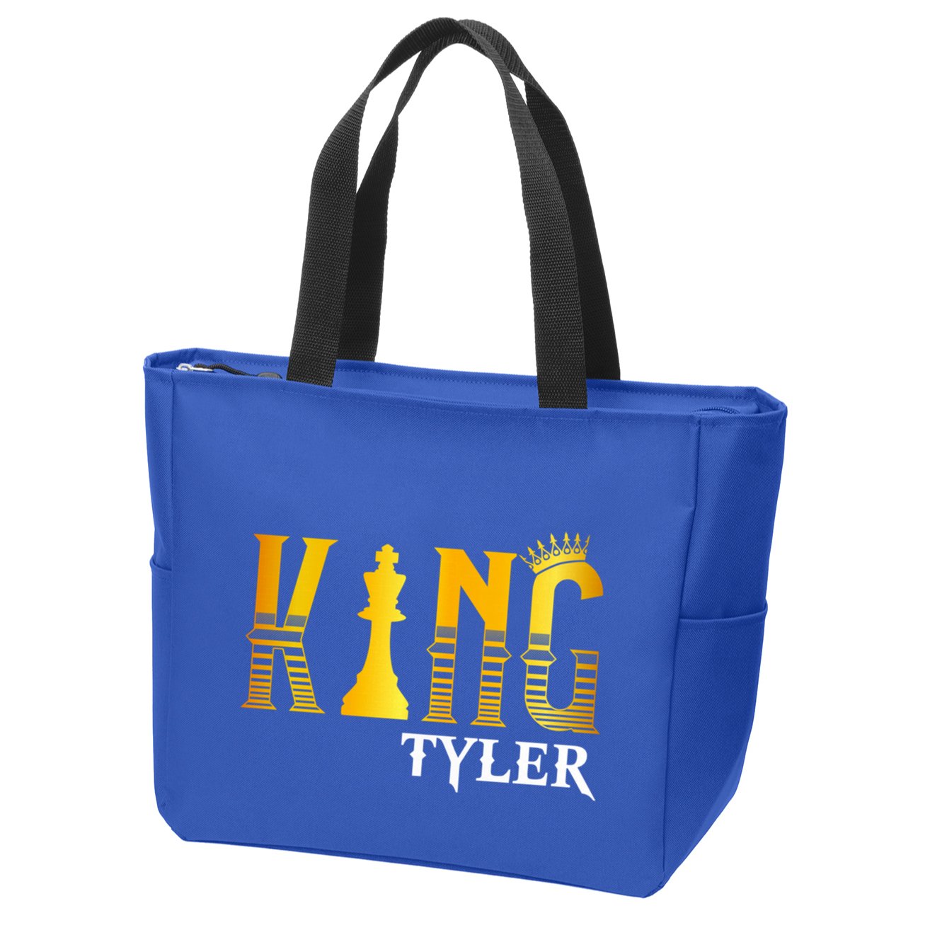 Funny Tyler First Name Cute Gift King Tyler Gift Zip Tote Bag