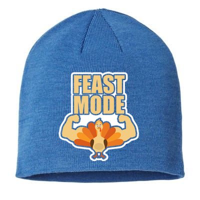 Funny Thanksgiving Feast Mode Statet Teens And Adults Gift Sustainable Beanie