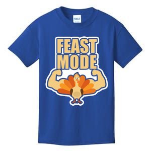 Funny Thanksgiving Feast Mode Statet Teens And Adults Gift Kids T-Shirt