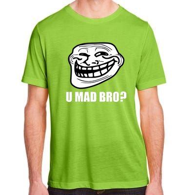 Funny Troll Face U Mad New Adult ChromaSoft Performance T-Shirt