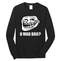 Funny Troll Face U Mad New Long Sleeve Shirt