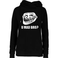 Funny Troll Face U Mad New Womens Funnel Neck Pullover Hood