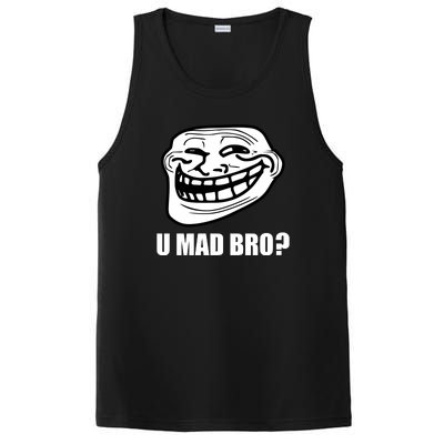 Funny Troll Face U Mad New PosiCharge Competitor Tank