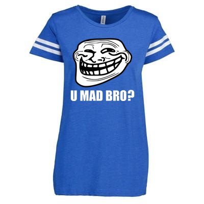 Funny Troll Face U Mad New Enza Ladies Jersey Football T-Shirt