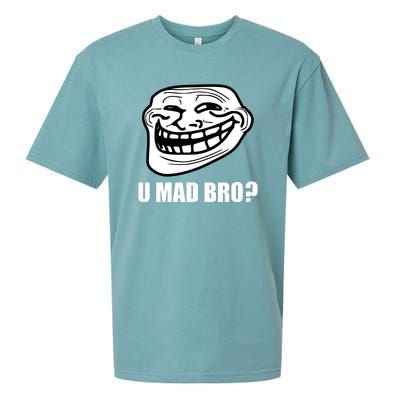 Funny Troll Face U Mad New Sueded Cloud Jersey T-Shirt