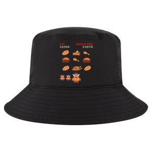 Funny Thanksgiving Food Lover Video Game Professional Gamer Gift Cool Comfort Performance Bucket Hat