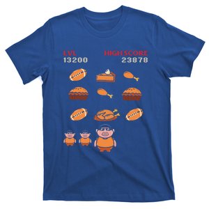 Funny Thanksgiving Food Lover Video Game Professional Gamer Gift T-Shirt