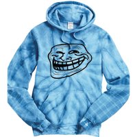 Funny Troll Face Nerd Geek Tie Dye Hoodie