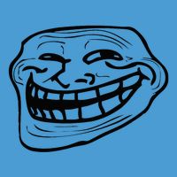 Funny Troll Face Nerd Geek Tie Dye Hoodie
