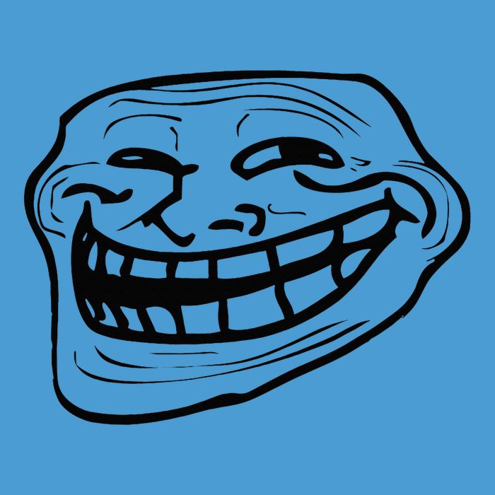 Funny Troll Face Nerd Geek Tie Dye Hoodie