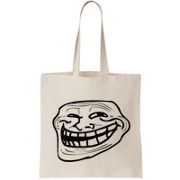Funny Troll Face Nerd Geek Bag