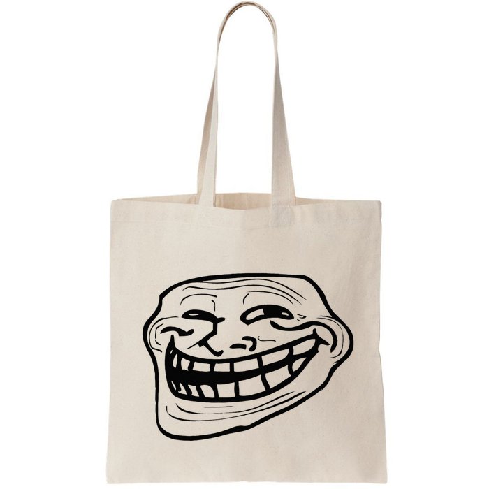 Funny Troll Face Nerd Geek Bag