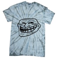 Funny Troll Face Nerd Geek Tie-Dye T-Shirt