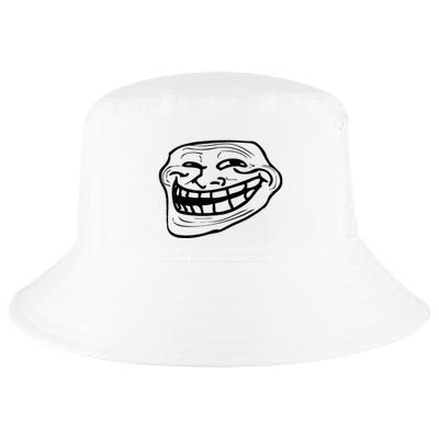 Funny Troll Face Nerd Geek Cool Comfort Performance Bucket Hat